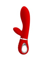 PRETTY LOVE - VIBRATEUR MULTIFONCTION G-SPOT THOMAS ROUGE