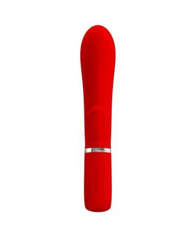 PRETTY LOVE - VIBRATEUR MULTIFONCTION G-SPOT THOMAS ROUGE