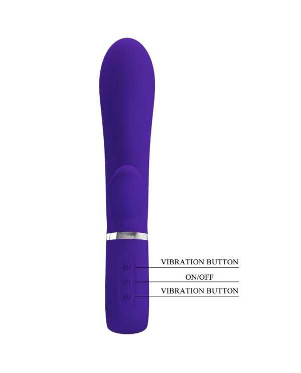 PRETTY LOVE - VIBRATEUR MULTIFONCTION G-SPOT THOMAS VIOLET