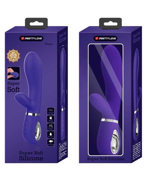 PRETTY LOVE - VIBRATEUR MULTIFONCTION G-SPOT THOMAS VIOLET