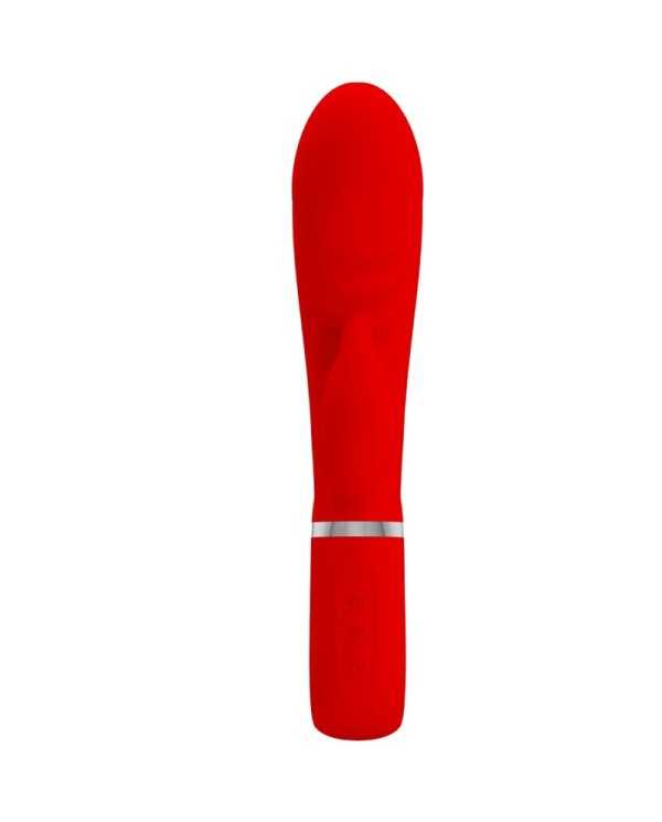 PRETTY LOVE - VIBRATEUR MULTIFONCTION G-SPOT PRESCOTT ROUGE