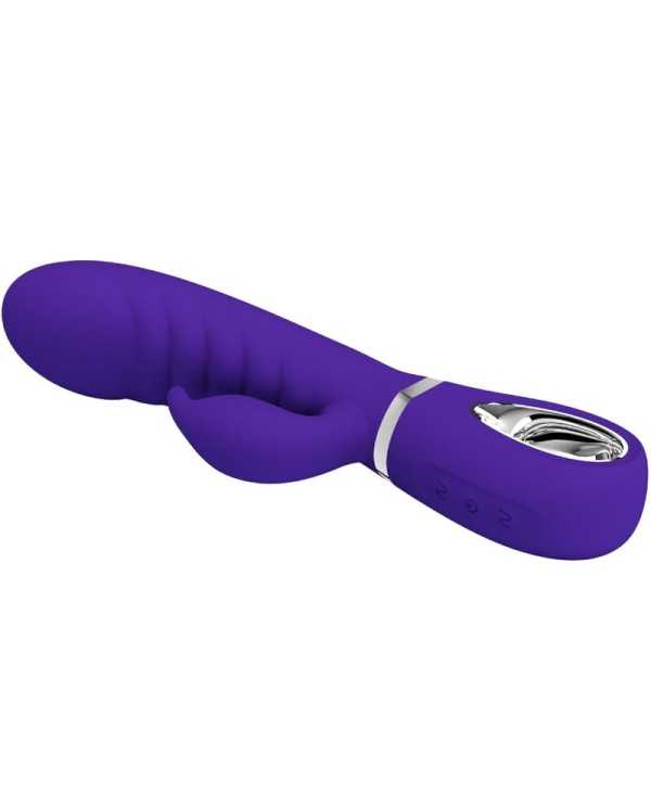 PRETTY LOVE - VIBRATEUR MULTIFONCTION G-SPOT PRESCOTT VIOLET