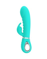 PRETTY LOVE - VIBRATEUR MULTIFONCTION G-SPOT PRESCOTT VERT AQUA