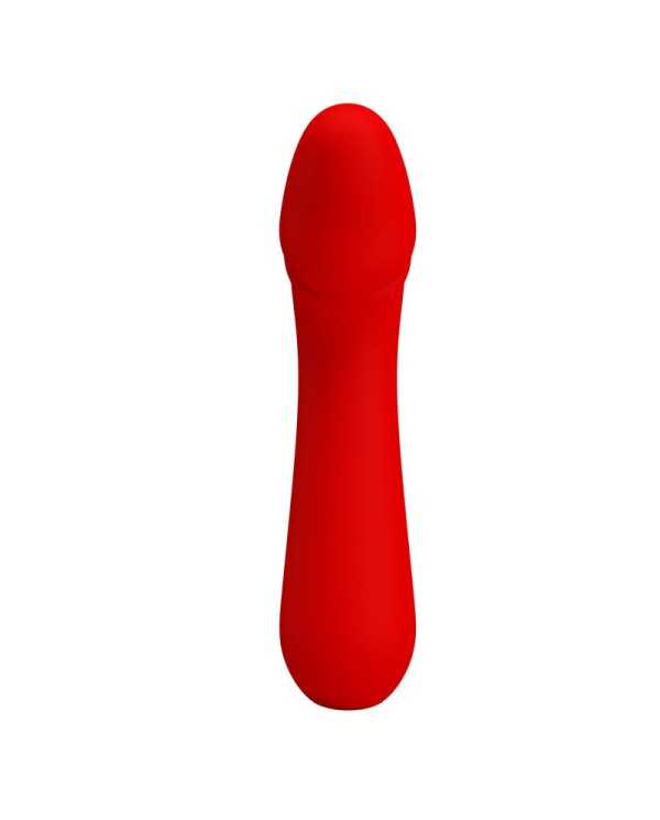 PRETTY LOVE - VIBRATEUR RECHARGEABLE CETUS ROUGE