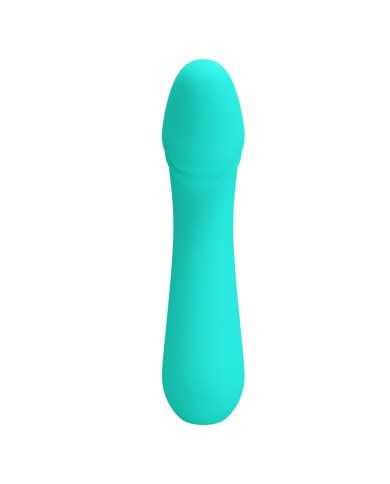 PRETTY LOVE - VIBRATEUR RECHARGEABLE CETUS VERT AQUA