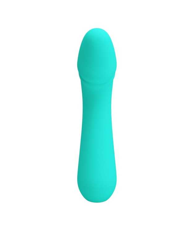 PRETTY LOVE - VIBRATEUR RECHARGEABLE CETUS VERT AQUA