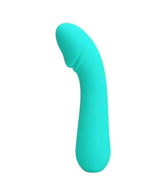 PRETTY LOVE - VIBRATEUR RECHARGEABLE CETUS VERT AQUA