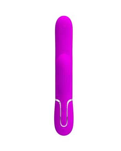 PRETTY LOVE - VIBRATEUR POINT G MULTIFONCTION 3 EN 1 PERLITA VIOLET