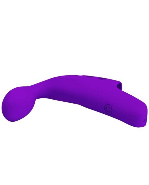 PRETTY LOVE - VIBRATEUR DOIGT RECHARGEABLE GORGON VIOLET