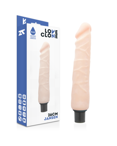 LOVECLONE - VIBRATEUR AUTOLUBRIFIANT JANSEN 26 CM -O- 4.2 CM