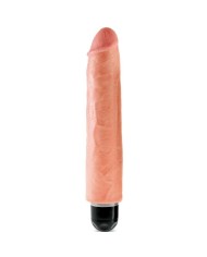 KING COCK - VIBRATEUR RIGIDE RÉALISTE 25.4 CM NATUREL