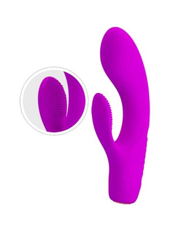 PRETTY LOVE - VIBRATEUR RECHARGEABLE TIM PURPLE