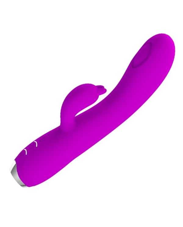 PRETTY LOVE - VIBRATEUR SUCKER RECHARGEABLE REGINA VIOLET