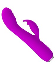 PRETTY LOVE - VIBRATEUR RECHARGEABLE RACHEL AVEC VENTOUSE VIOLET