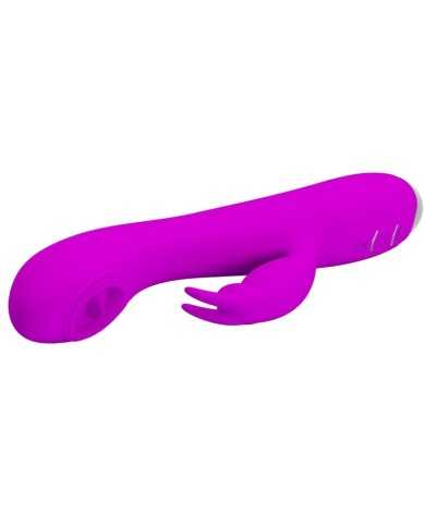 PRETTY LOVE - VIBRATEUR RECHARGEABLE RACHEL AVEC VENTOUSE VIOLET