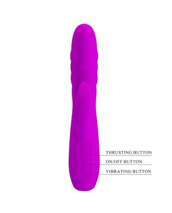 PRETTY LOVE - VIBRATEUR LAPIN RECHARGEABLE MELANIE VIOLET