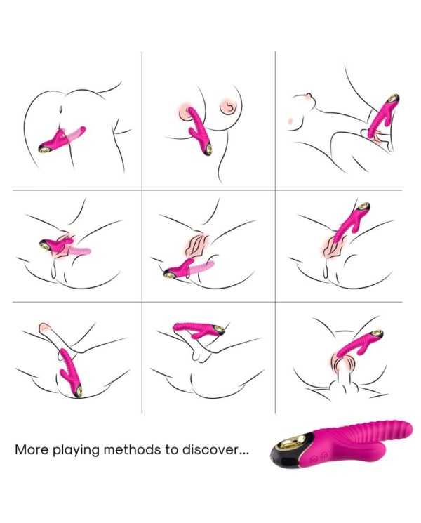 ARMONY - VIBRATEUR ETERNITY SILICONE FUCHSIA