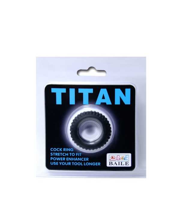 BAILE - COCKRING TITAN NOIR 1.9 CM