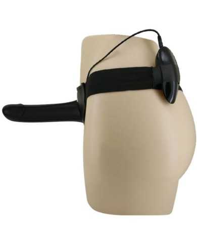 PRETTY LOVE - VITO STRAP ON AVEC GODE CREUX ET VIBRATION 17.3 CM