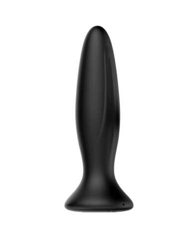 MR PLAY - PLUG ANAL VIBRATEUR NOIR RECHARGEABLE