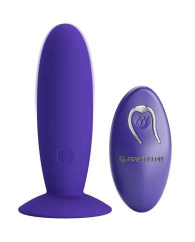 PRETTY LOVE - VIBRATEUR ANAL YOUTH PLUG TÉLÉCOMMANDE VIOLET