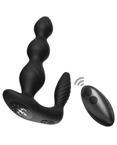 ARMONY - MANFUN VIBRATEUR & STIMULATEUR ANAL PLUG TÉLÉCOMMANDE NOIR