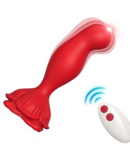 ARMONY - VIBRATEUR ROSE & PLUG ANAL TÉLÉCOMMANDE ROUGE