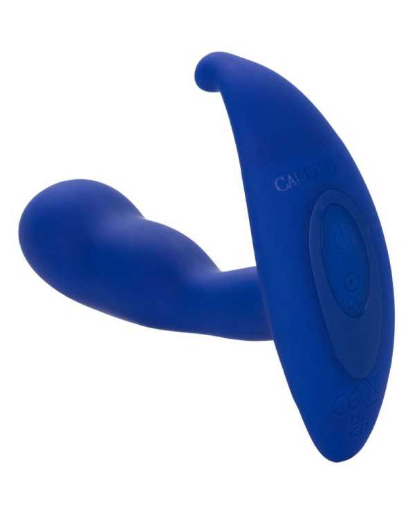 CALEXOTICS - ADMIRAL STIMULATEUR & VIBRATEUR ANAL COURBÉ BLEU