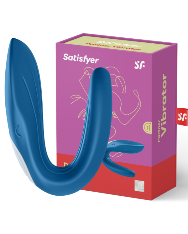 SATISFYER - PARTNER TOY WHALE VIBRATOR STIMULANT LES DEUX PARTNERS ÉDITION 2020