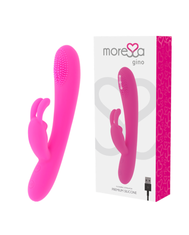 MORESSA - GINO RECHARGEABLE EN SILICONE PREMIUM