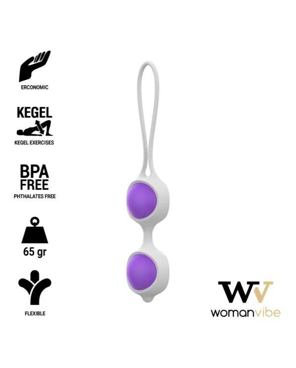 WOMANVIBE - BALLES EN SILICONE VIBE KEISY II