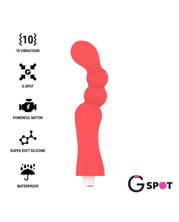 G-SPOT - VIBRATEUR GOHAN LIGHT ROUGE