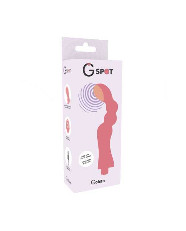 G-SPOT - VIBRATEUR GOHAN LIGHT ROUGE