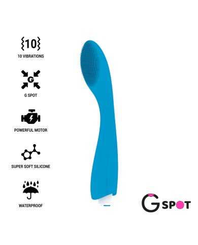 G-SPOT - VIBRATEUR GYLBERT BLEU