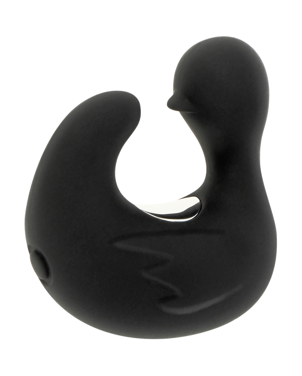 BLACK&SILVER - DÉ À DÉS À CANARD RECHARGEABLE EN SILICONE STIMULANT DUCKYMANIA