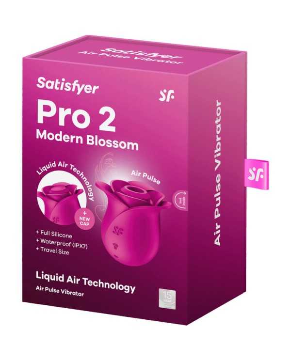 SATISFYER - AIR PULSE VIBRATEUR FLEUR MODERNE PRO 2