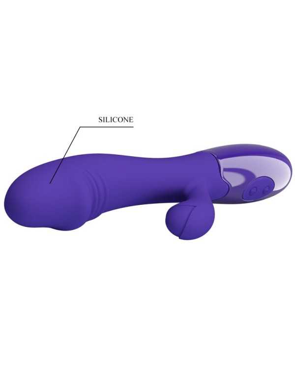 PRETTY LOVE - VIBRATEUR SNAPPY YOUTH & STIMULATEUR DE POINT G VIOLET