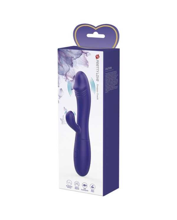 PRETTY LOVE - VIBRATEUR SNAPPY YOUTH & STIMULATEUR DE POINT G VIOLET