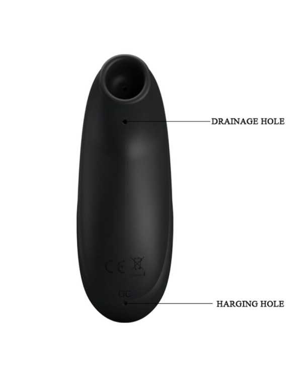 PRETTY LOVE - MASSEUR DASPIRATION DE LUXE RECHARGEABLE NOIR