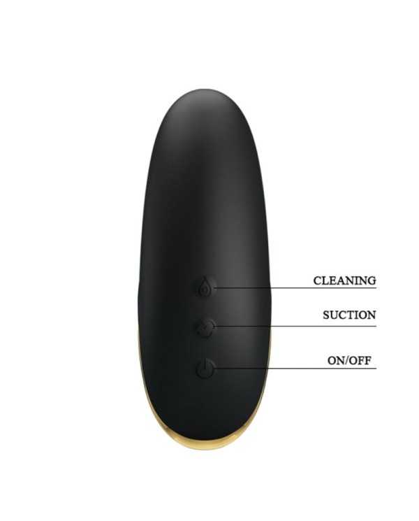 PRETTY LOVE - MASSEUR DASPIRATION DE LUXE RECHARGEABLE NOIR