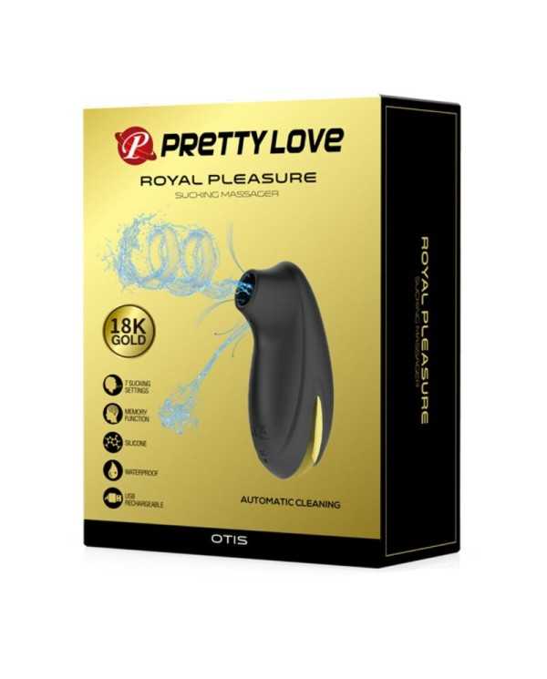 PRETTY LOVE - MASSEUR DASPIRATION DE LUXE RECHARGEABLE NOIR