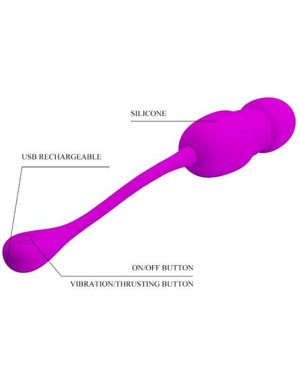 PRETTY LOVE - OEUF VIBRANT RECHARGEABLE CALLIE VIOLET