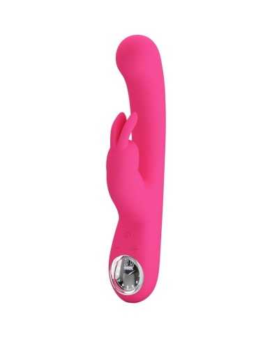 PRETTY LOVE - VIBRATEUR LAMAR LAPIN ET POINT G ROSE