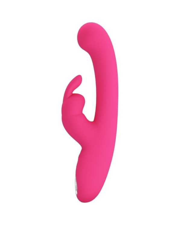 PRETTY LOVE - VIBRATEUR LAMAR LAPIN ET POINT G ROSE