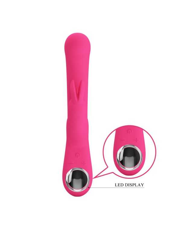 PRETTY LOVE - VIBRATEUR LAMAR LAPIN ET POINT G ROSE