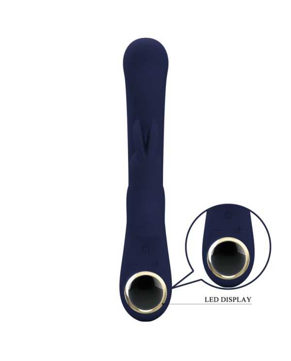 PRETTY LOVE - VIBRATEUR LAMAR LAPIN ET POINT G BLEU