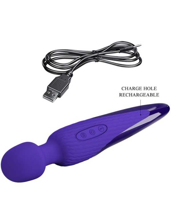 PRETTY LOVE - ANTONY YOUTH WAND VIBRATEUR VIOLETTE EFFET CHALEUR