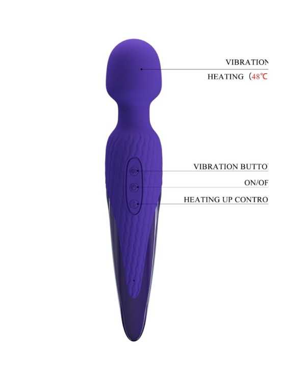 PRETTY LOVE - ANTONY YOUTH WAND VIBRATEUR VIOLETTE EFFET CHALEUR