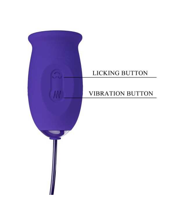 PRETTY LOVE - STIMULATEUR VIBRATEUR RECHARGEABLE DAISY YOUTH VIOLET