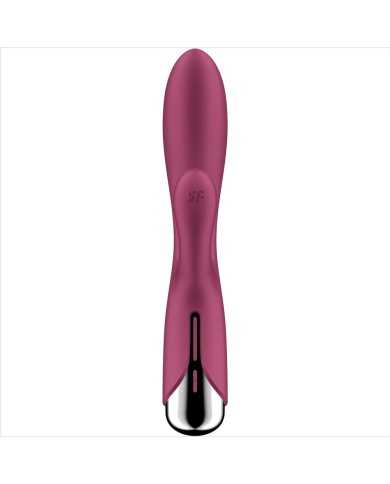 SATISFYER - SPINNING RABBIT 1 CLITORIS ET STIMULATION DU POINT G ROUGE